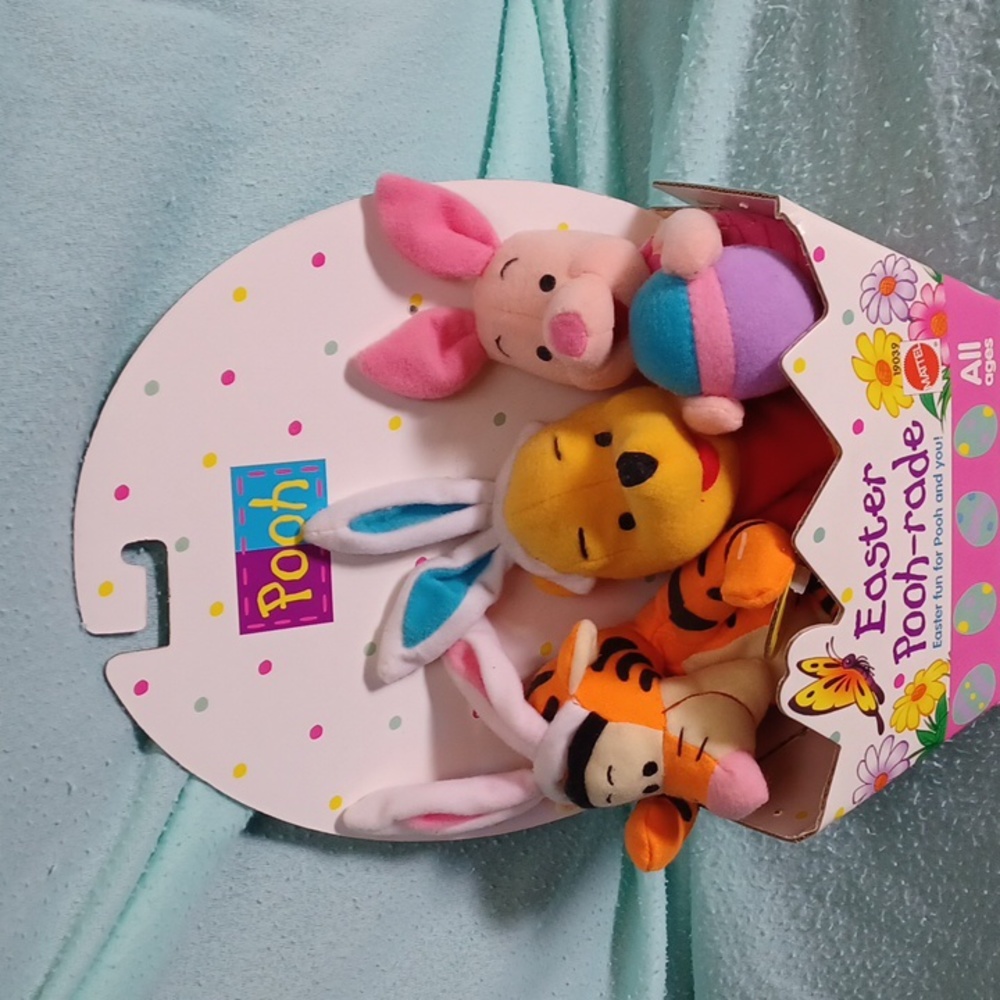 Easter Pooh Parade with Winnie, Tiger, Piglet
